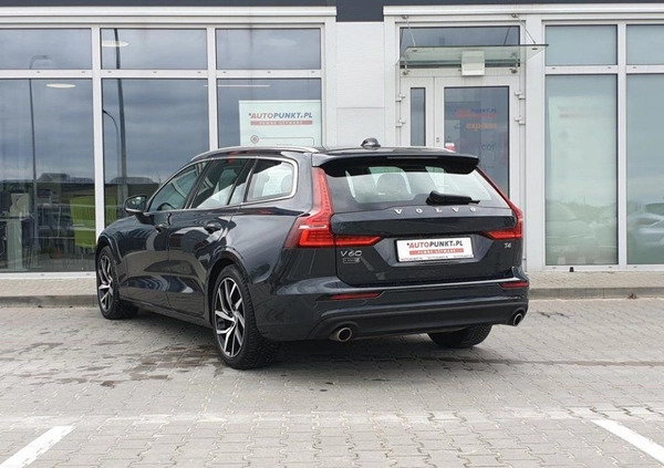 Volvo V60 cena 114900 przebieg: 90483, rok produkcji 2019 z Sieradz małe 301